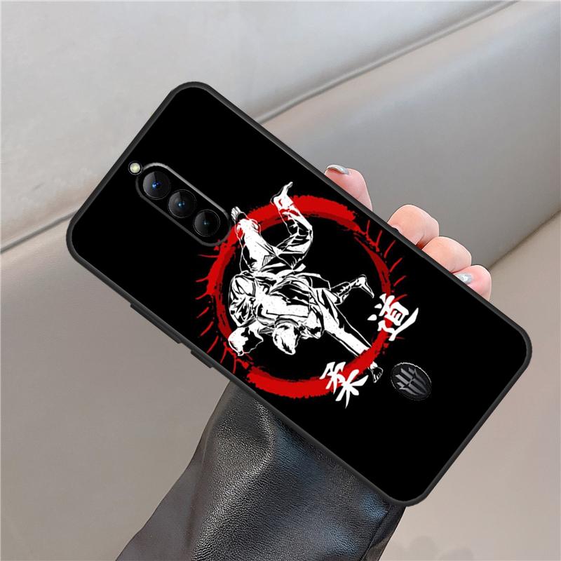 Japanese Martial Arts Judo Case For ZTE Nubia Red Magic 11 10 9 8 8S 9S 10S Pro Plus 6S 7S 6 7 For RedMagic 10 Air Cover