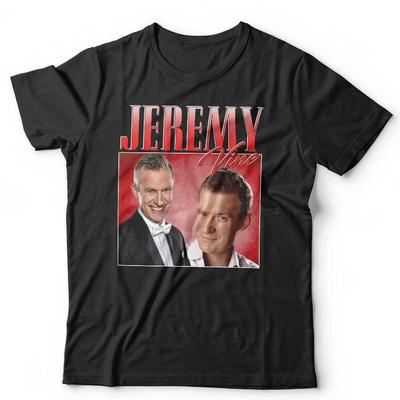 Jeremy Vine T-shirt Apprezzamento Unisex Omaggio Throwback Retrò Radio TV