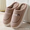 2025 new cotton slippers women's winter indoor home warm fluffy slippers men's home men's winter