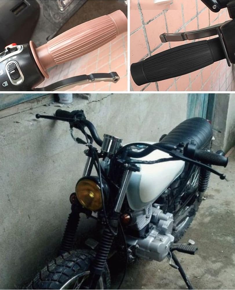 Beatus Barrel-shaped Handle Grip Bike 22.2mm 1 Inch/25mm Universal Left