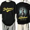 Deftones For Fan Gift Tshirt Unisex Unisex Harajuku Oversized Unisex Short Sleeve Streetwear High Quality Couples Breathable Soft