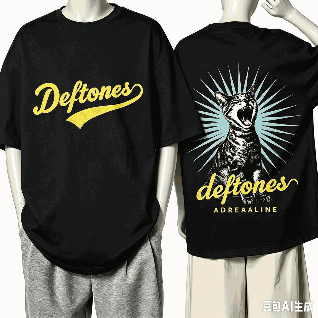 Deftones For Fan Gift Tshirt Unisex Unisex Harajuku Oversized Unisex Short Sleeve Streetwear High Quality Couples Breathable Soft