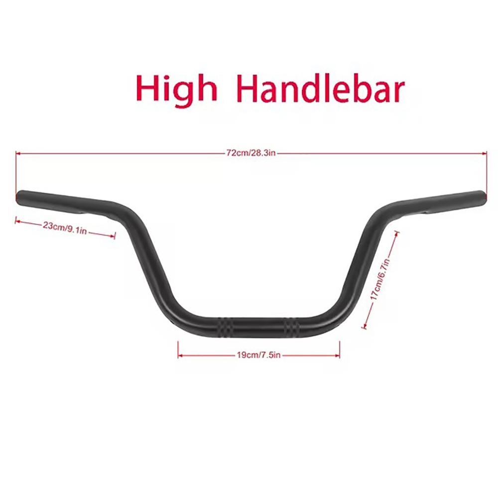 Motorcycle 1" 25MM Drag Bar Handlebar Handle Bar Tubes Compatible With Harley Davidson Sportster XL883 1200 XL Softail Bobber