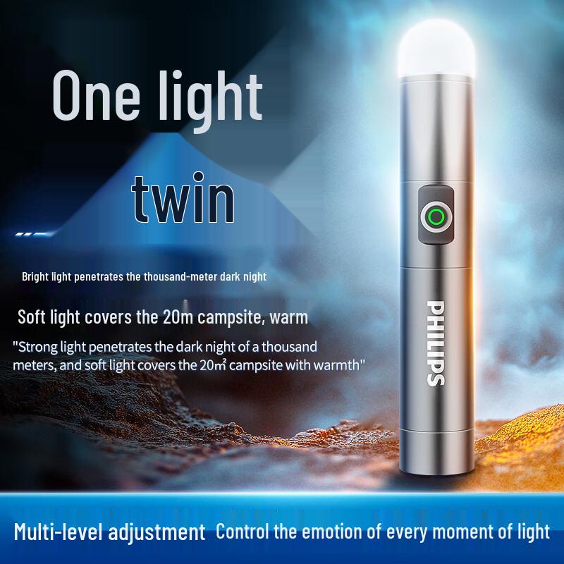 Philips High-Power Rechargeable LED Flashlight