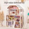 Four-story White Dollhouse Villa-JY