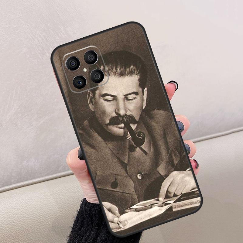 Russian Commander Stalin For Honor Magic 7 6 5 8 Pro Case For Honor 200 Lite 400 70 50 X8c X8b X9a X9b X9c X9d Win RT