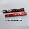 2 pezzi Black Edition 3D Emblema Carrozzeria Auto Adesivo Edizione Limitata Emblema Baule Decalcomania Accessori per Auto Moto Bici