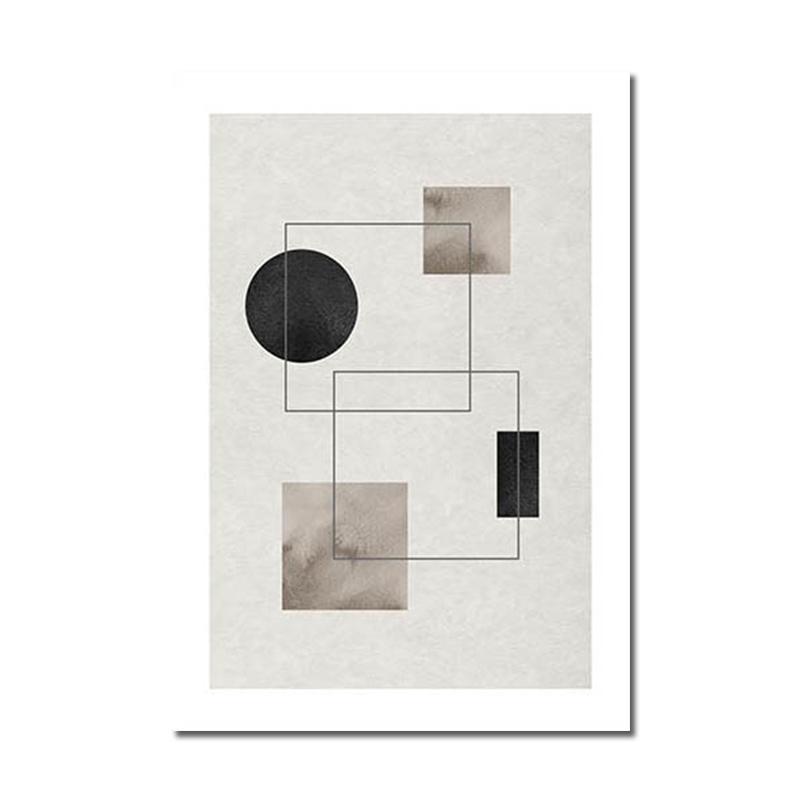 Moderní abstraktní plakát Line Art Malba Minimalistický plátno Plakát a tisk Nordic Picture Domácí dekorace obývacího pokoje