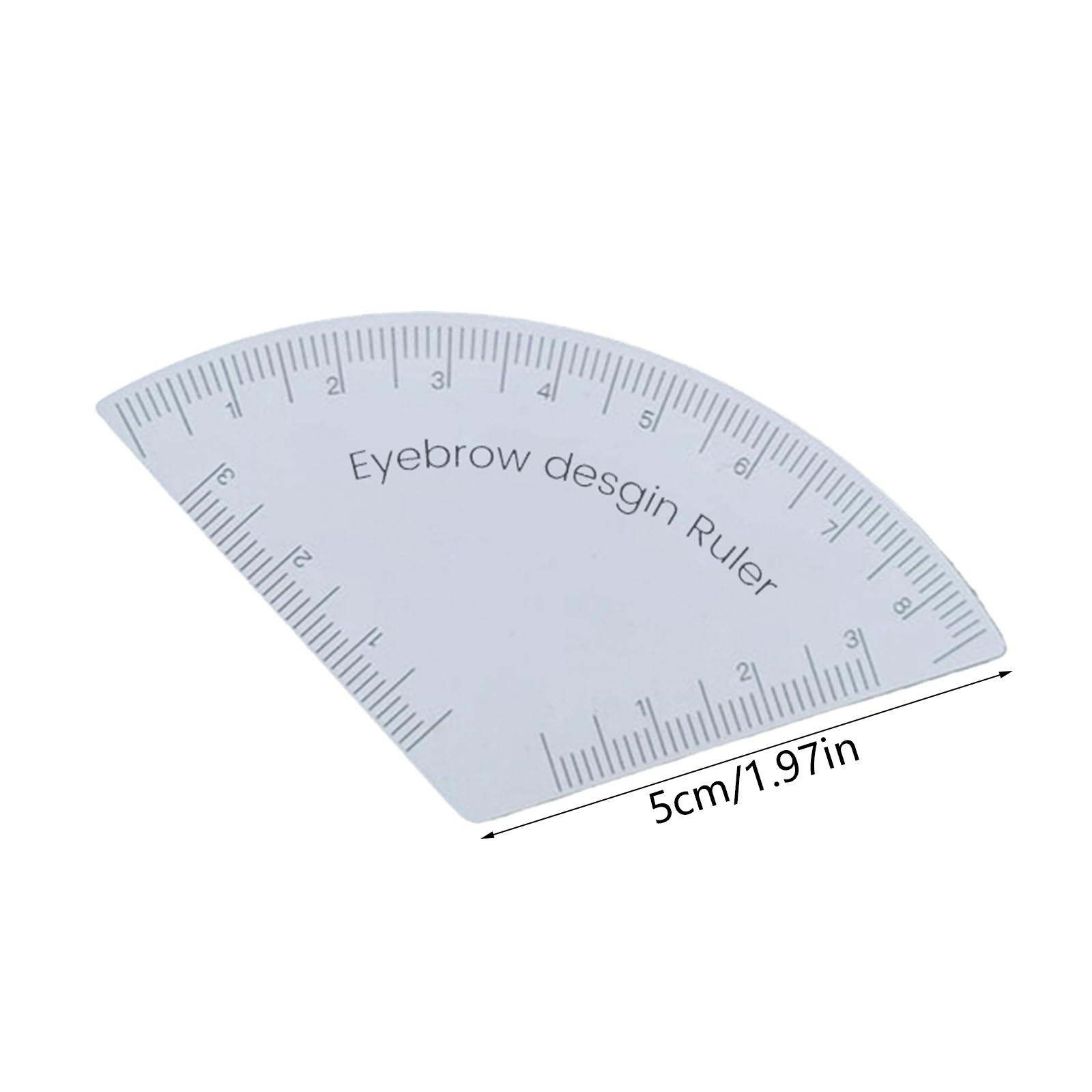 

Тату Принадлежности Быстрый Рисунок Дизайн Бровей Линейка Микроблейдинг Инструмент для Разметки Формирование Перманентный Макияж Руководство для Рисования Линейка
