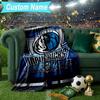 Custom Name Blanket MAVERICKS BASKETBALL TEAM Blanket Bedding Blanket for Travel, Camping, Living Rooms, Offices, Sofas, Fan Christmas Gift