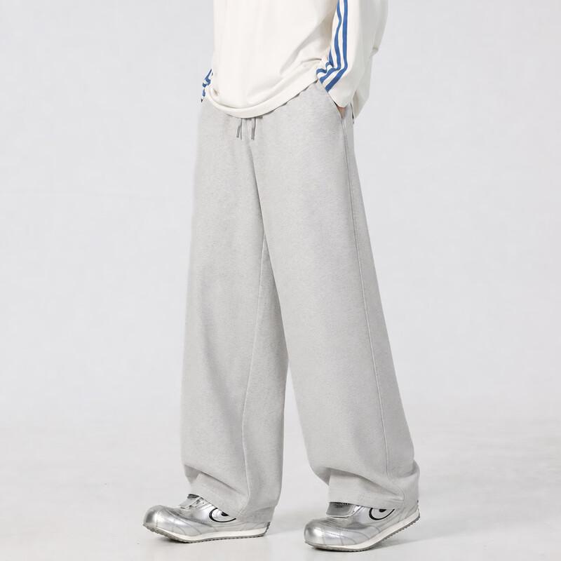 TonLion Men's American Retro Loose Fit Straight Leg Sweatpants