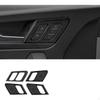 Luxury Sedan Q5L Door Speaker Trim Sticker, Metal Decoration, 20182025 Silver Large Cover