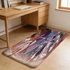 Hilarious G-Gintama Floor Mat Flannel Door Mat Non-Slip Absorbent Washable Indoor Home Rug