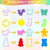 Mini Creative 3D Plasticine Mold Pedagogisk DIY Dough Tool Kit Modeling Clay Accessories Barn