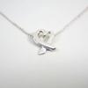 [Used] TIFFANY 925 Loving Heart Pendant/Necklace/g517-40