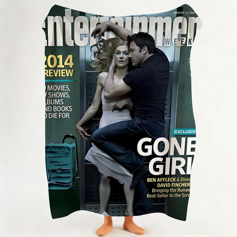 

Movie G Gone G Girl Throw Flannel Throw Blanket Suitable for Sofa Living Room Bedroom 75cmx90cm
