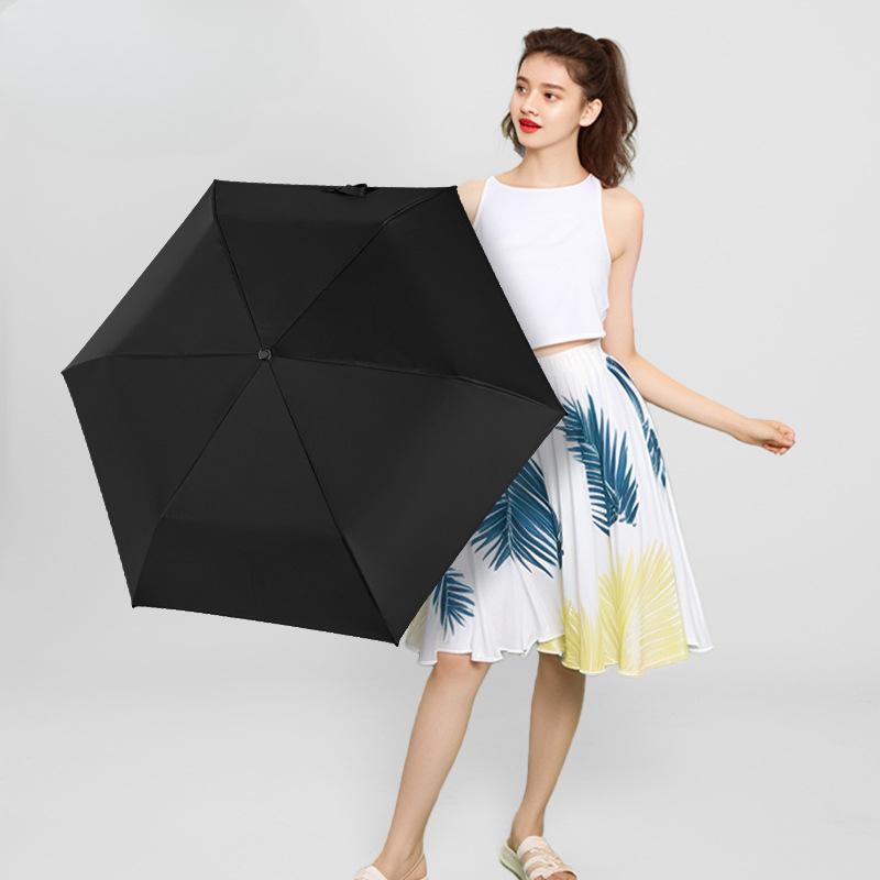 

Зонт с перьями Ультралегкий виниловый солнцезащитный зонт от солнца, зонтик-карандаш от дождя и дождя