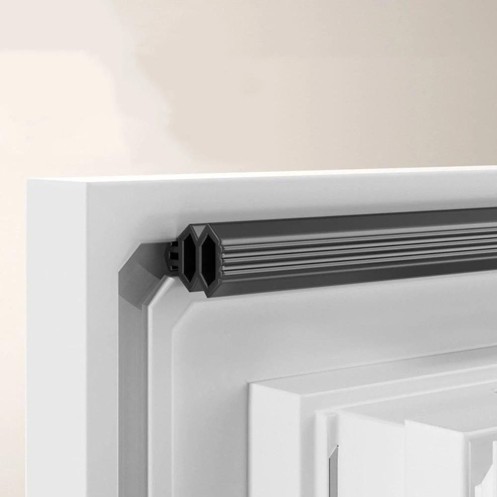 New TPE Sealing Strip Plastic Steel Strip Type Seal Card Slot Draft Stopper Window Sealing