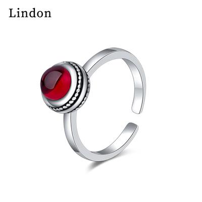 Lindon Classic Copper Alloy Zircon Ring Ladies Jewelry Wedding Promise Party Gift