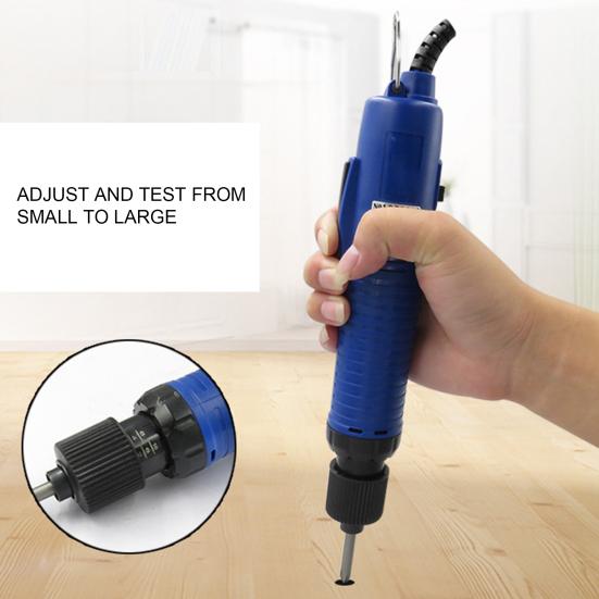 220V Straight Shank Industrial Electric Screwdriver Adjustable