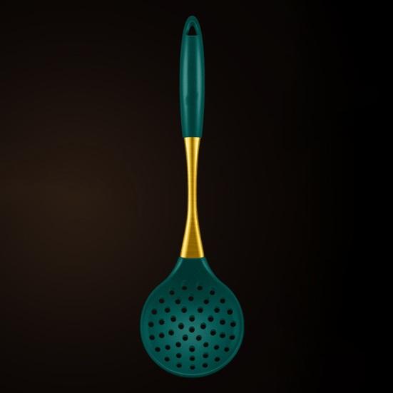 Silicone Kitchen Utensil Non-Stick Heat-Resistant Spatula Ladle for Cooking Baking Food-Grade Dishwasher Safe Cooking Tool with Hanging Hole