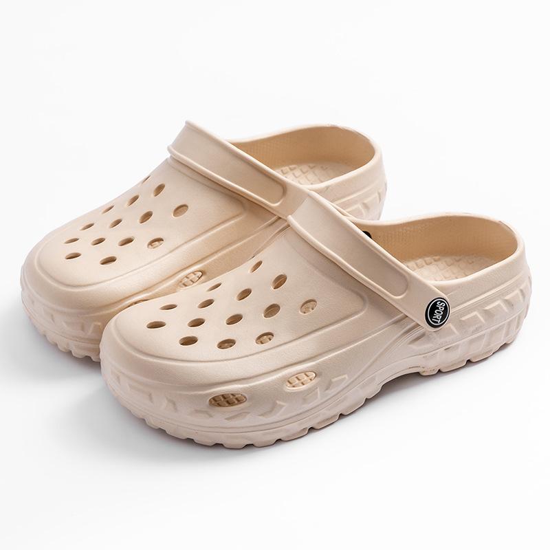 Zuecos de Punta Cerrada para Mujer y Hombre Mules sin Talón Cómodos Zapatos tipo Mula y Zueco de Vestir Chanclas de Verano Sandalias de Deslizamiento para Exteriores y Playa Zapatos de Agua de Secado Rápido