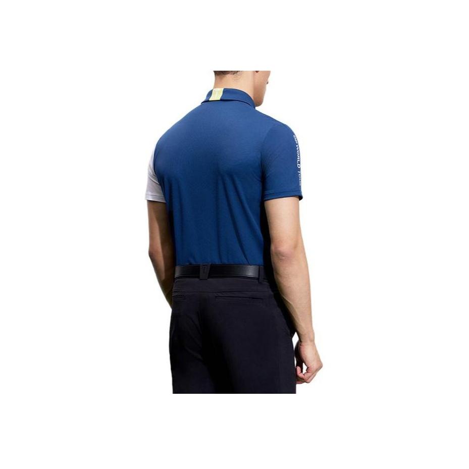 New FILA Polo Shirt Men's Dark Blue A11M325109F-LB