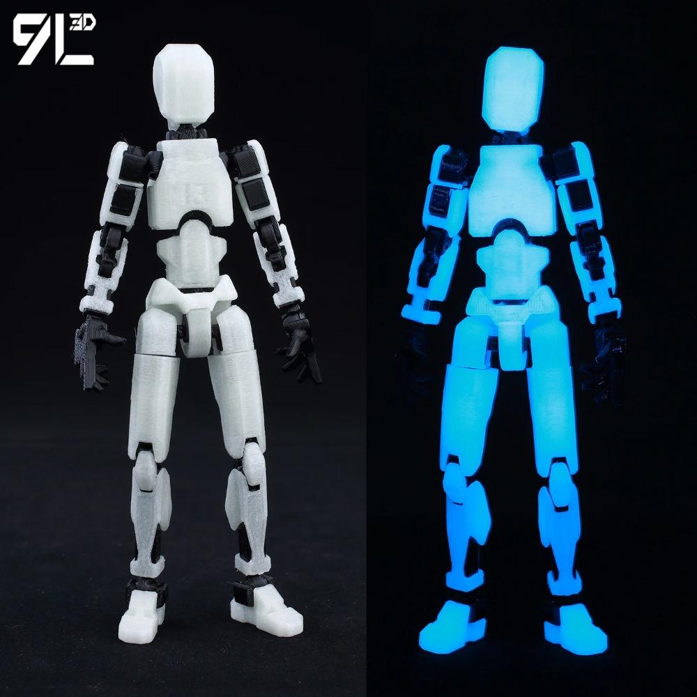 (Assembly Completed) T13 Action Figure Set,Dummy 13 Robot Action Figure, Lucky 13 Collectible Action Figure Articulated
