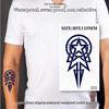 Juice-Based Semi-Permanent Non-Reflective Waterproof Herbal Tattoo Stickers - Sweat-Resistant, Personalized, Internet Celebrity Style