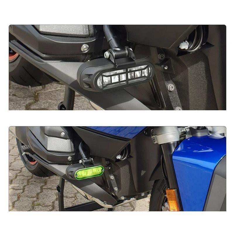 Durable-For BMW R1300RT R 1300 RT 2025 Motorcycle LED Auxillary Headlight Spotlights Fog Light Cover Protection