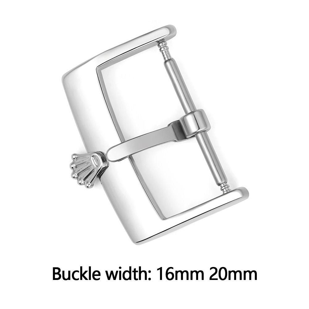 316L Stainless Steel Watch Strap Clasp Fine Polished Clasp Durable Watch Buckle  Watch Accessories