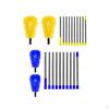 12 Pieces Gutter Cleaning Brush Bundle Tools From The Ground RV Rain
