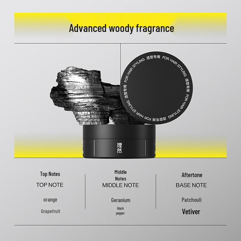 Liran Men's Cedarwood Styling Hair Mud