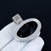 Black Spinel Pendant, 925 Sterling Silver Handmade Jewelry, Black Spinel Silver Pendant, Party Wear Jewelry For Women's, Pendant Birthday Gift
