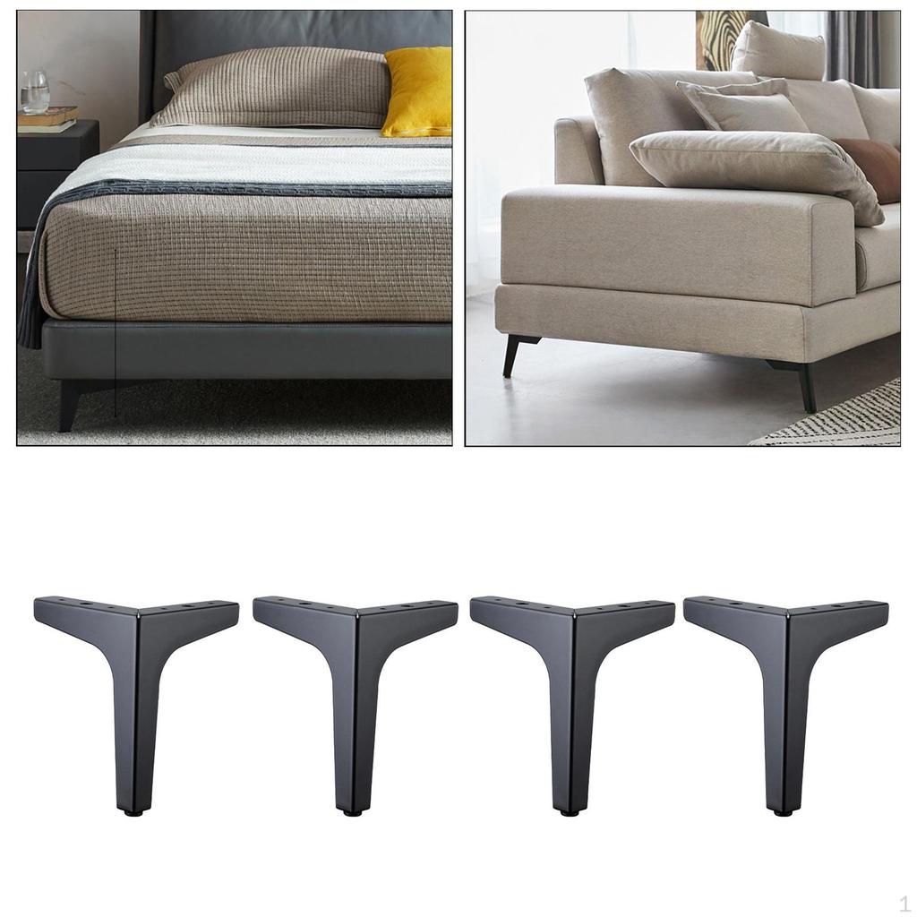 10-17cm Sofa Legs, 4PCS Furniture Table Cabinet Cupboard Feet Replacement