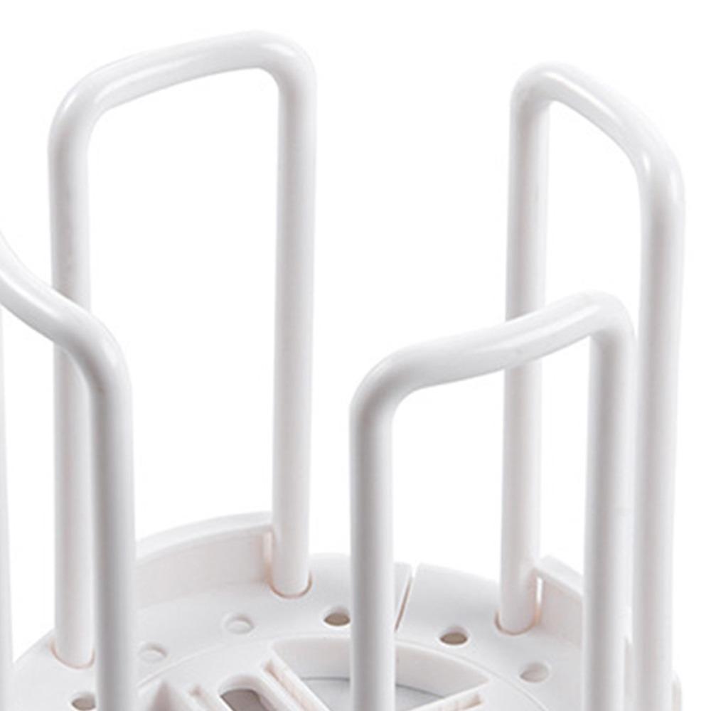ABS, PP Retractable Bowl Rack Gray Multifunctional Plastic Bowl Holder Reusable Space Saving Adjustable Plate Holders