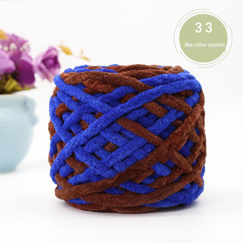 Thick Wool DIY Yarn Ball for Handwoven Crafts - Soft Texture, Easy To Work With, Multiple Colors
