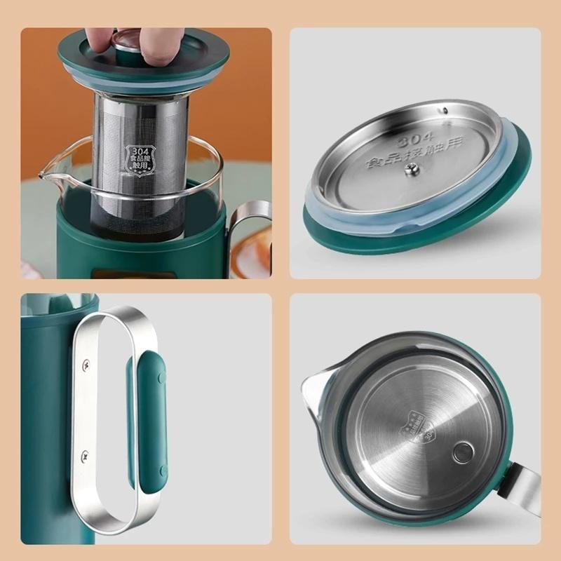 Health Pot Multifunction Electric Kettle With Temperature Control Water Boiler 600ml Mini Electric Kettle Smart Portable Tea Pot