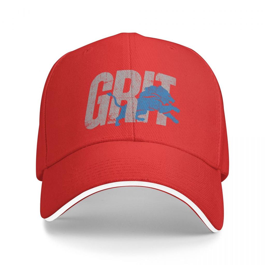 Detroit Grit (Variant) Baseballkeps Hatt Lyxmärke derbyhatt Huva Unisex hattar Dam