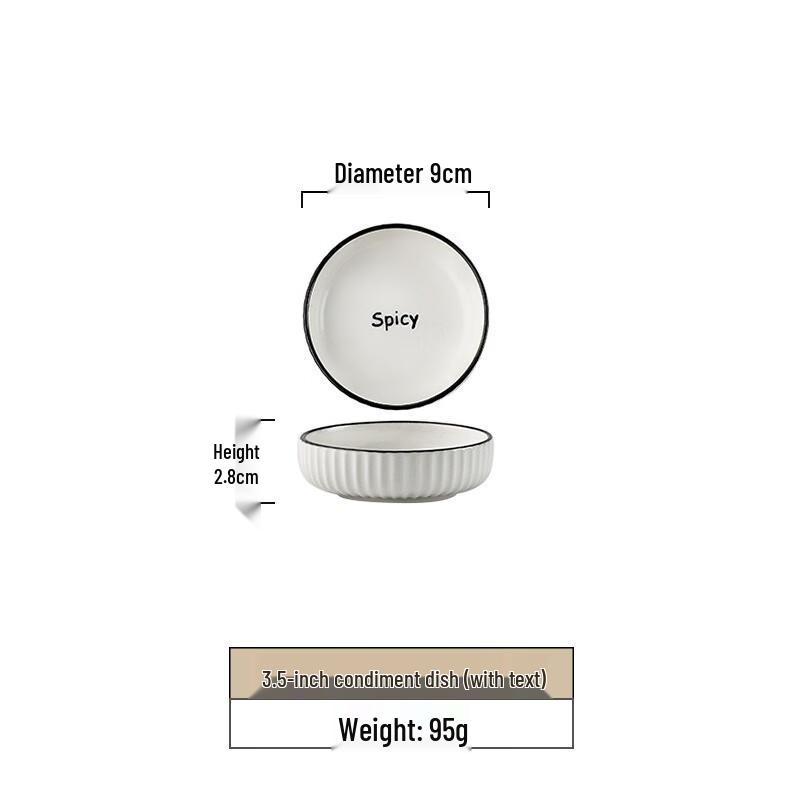 Beijinjie Einfaches Keramik-Geschirrset