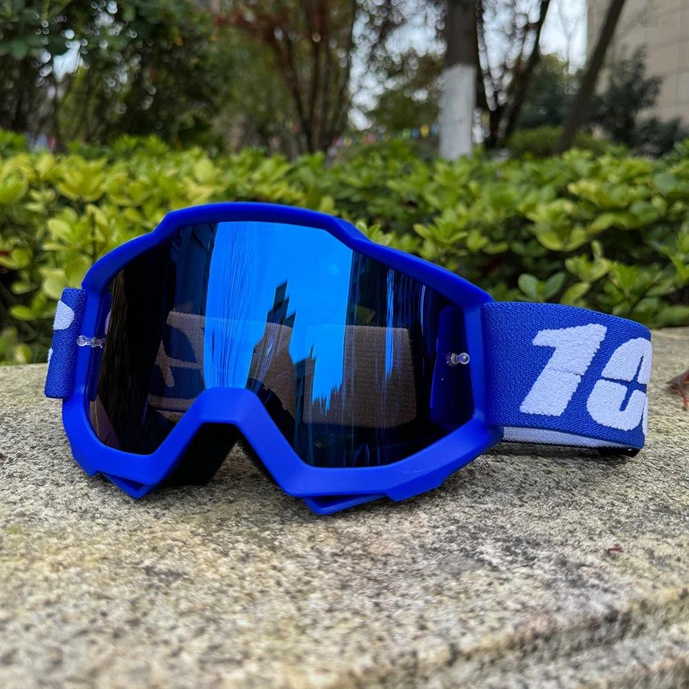 Motocross Goggles Motorcycle Glasses Sunglasses Silicone Anti-slip High Quality Windproof Cycling Racing Goggles
