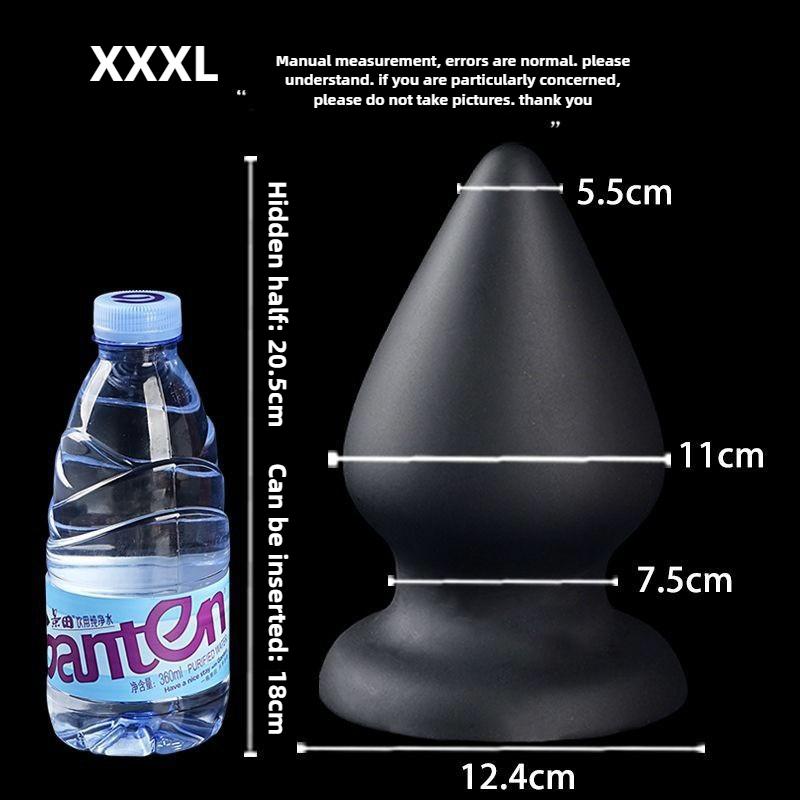 6 Sizes Huge Anal Plug Comfortable Silicone Anal Dildo Suction Cup Big Butt Plug,Anal Dilator Adult Anal Sex Toys for Women Anus