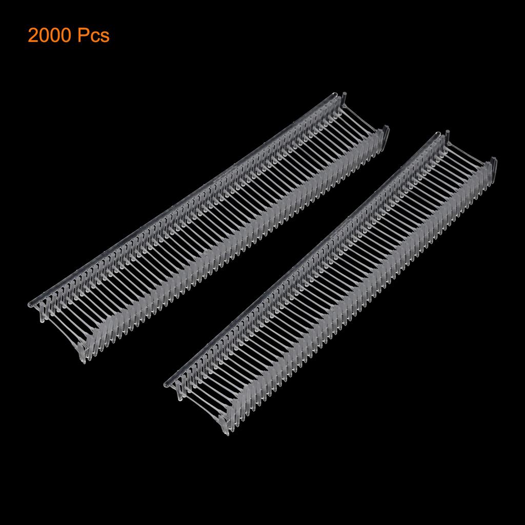 2000 Pcs Standard Tagging Fasteners,Plastic Regular,Standard Label Gun Price Tagging Barbs for Garment Price Tag Label