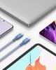 Innostyle Powerflex Usb-C Fast Charging Cable For Iphone Samsung 3A 60W Kevlar 2M Blue