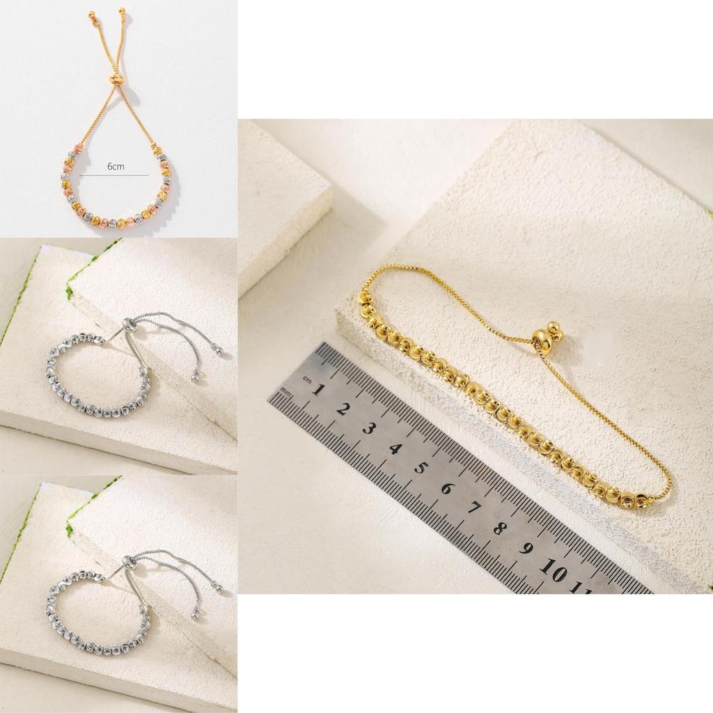 Elegant Travel Memory Bracelet With Copper Alloy And Electroplating For Women