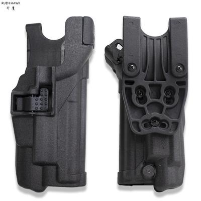 Tactical LV3 Waist Mounted P226 Quick Action Holster+J-Eagle CS Field P226 Plastic Holster With Light