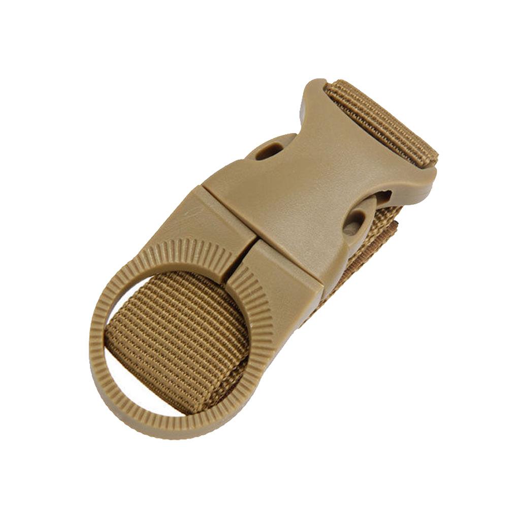 Portable Water Bottle Buckle Hook Holder Clip Key Chain for Camping