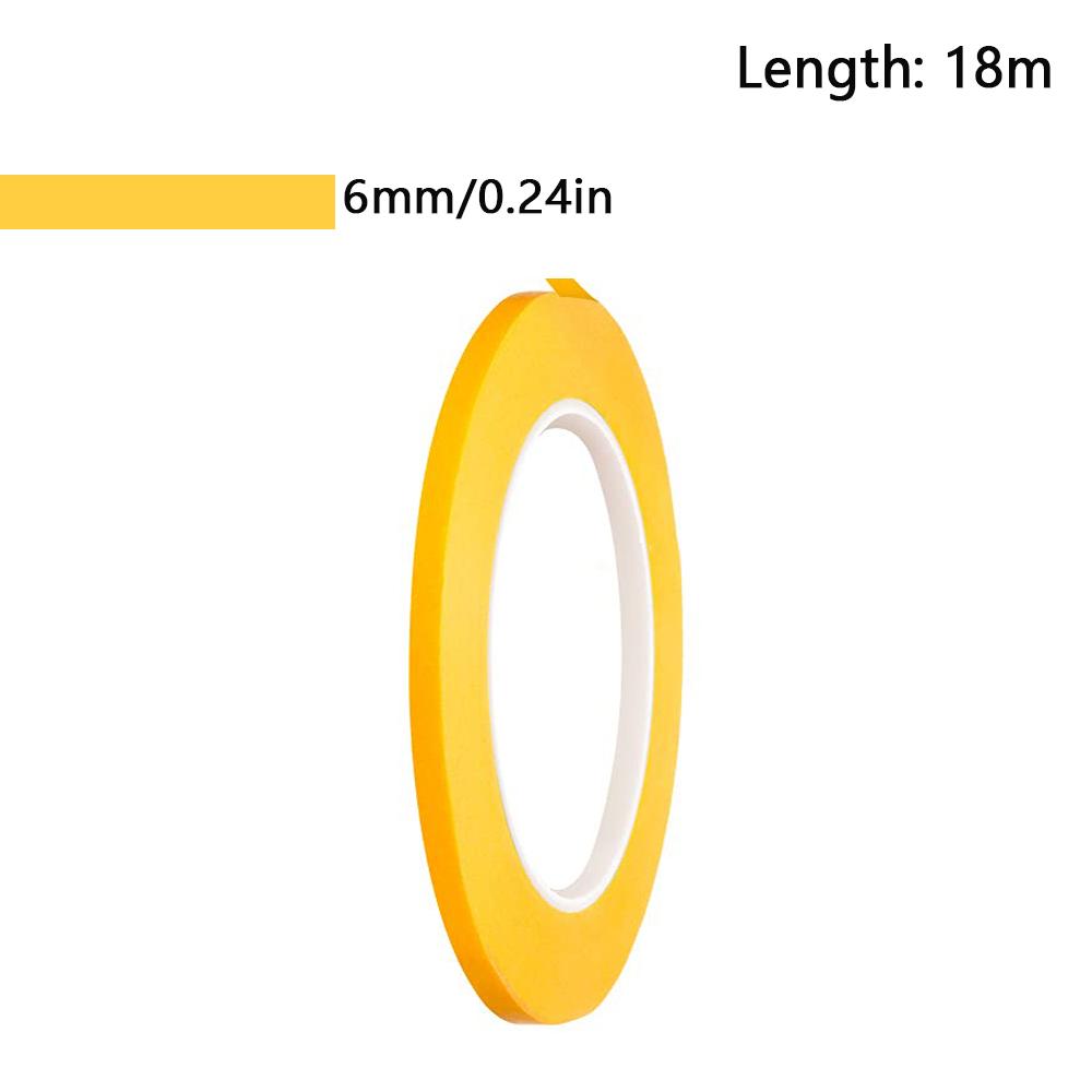 3/4/9 Rolls Model Masking Tape Fine Line DIY Cover Tape for Hobby Model Paint ToolPinstriping Tape 3