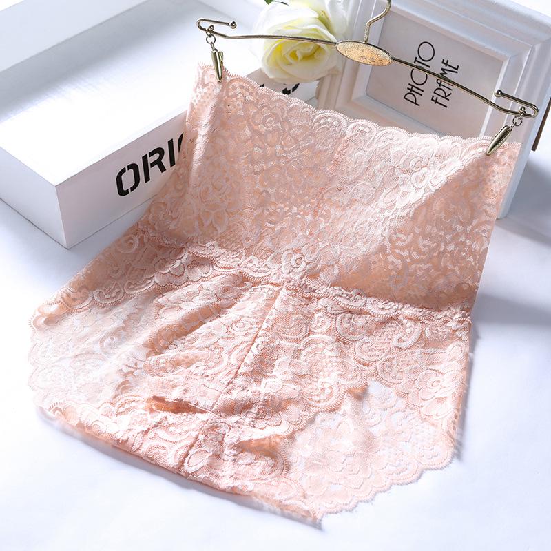 Sexy Lace Shapers Panties Europe Women Seamless Hip Raise Slimming Tummy Control Briefs Transparent 3XL Plus Size Lingerie