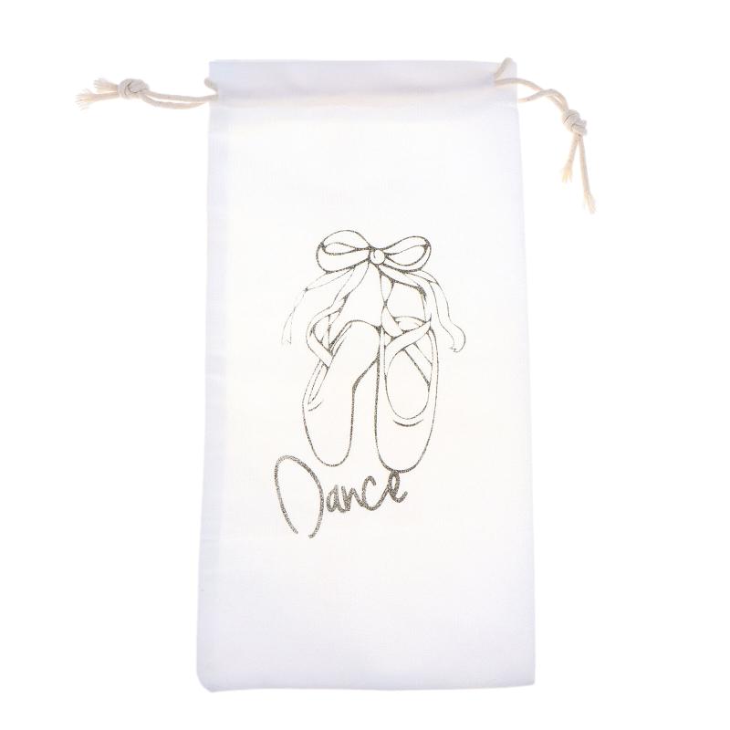 

Dance Shoes Storage Bag Portable Dance Shoes Organizer Handbag Pouches Satin Dance Shoes Hanging Multifunctional Storage Bag белый
